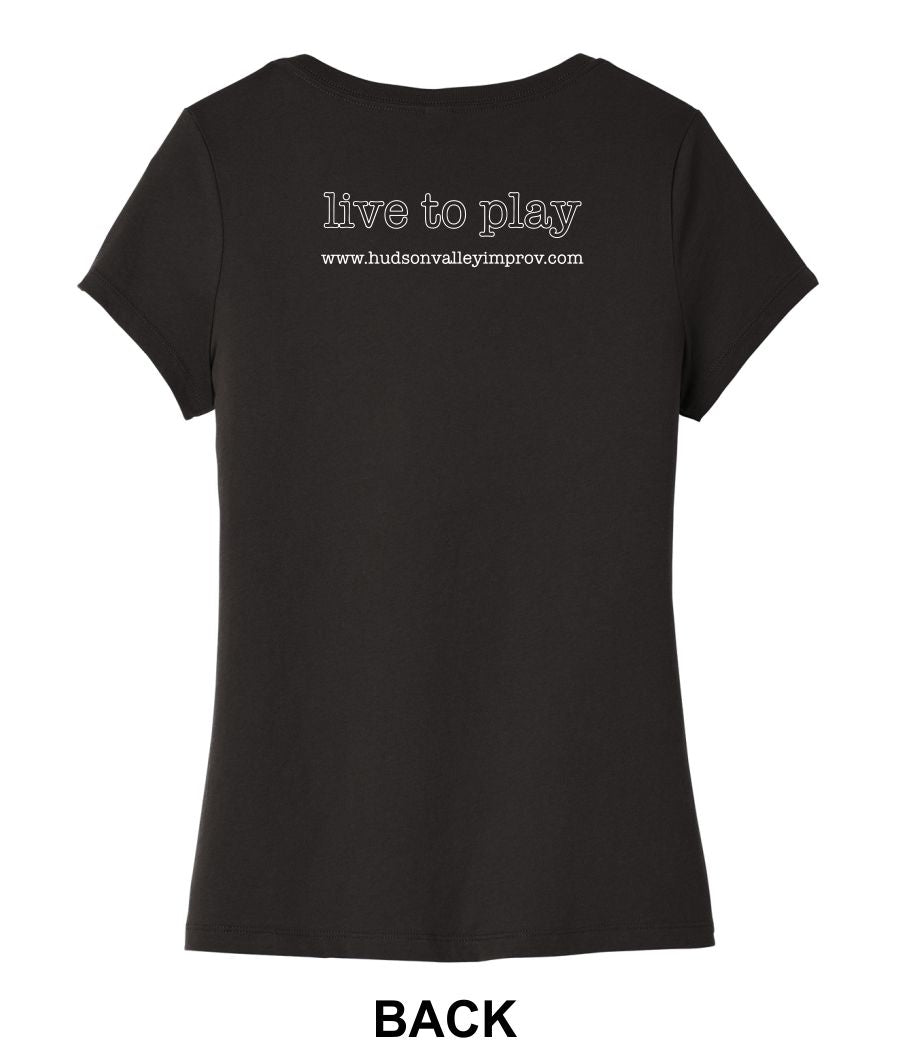 Women's V-Neck Short Sleeve