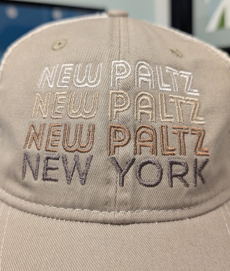 Beige New Paltz Stacked Dad-Hat